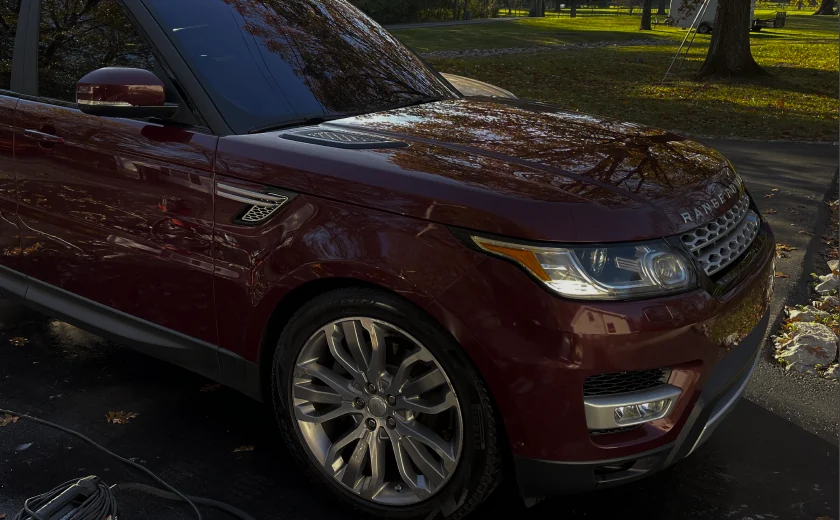 Paint correction on vehicle