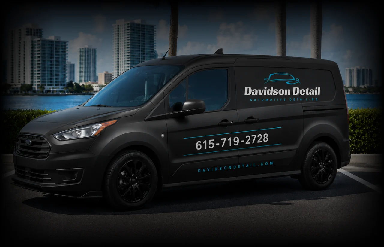 Davidson Detail mobile detailing van